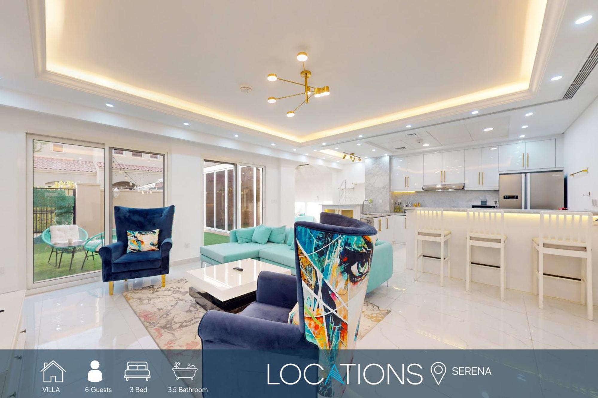 Bella Casa At Serena - Peaceful Three Bed Villa Dubai Exterior foto